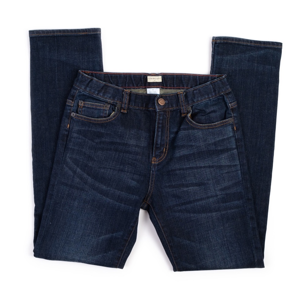 Crewcuts J. Crew straight leg denim jeans size 14